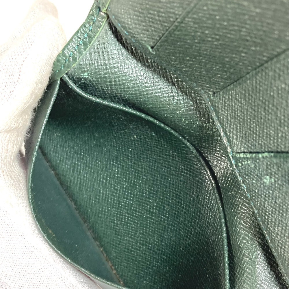 LOUIS VUITTON M30514 タイガ オーガナイザードゥポッシュ 名刺入れ パスケース 2つ折り カードケース タイガレザー ユニセックス エピセア グリーン