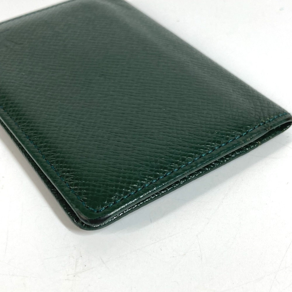 LOUIS VUITTON M30514 タイガ オーガナイザードゥポッシュ 名刺入れ パスケース 2つ折り カードケース タイガレザー ユニセックス エピセア グリーン