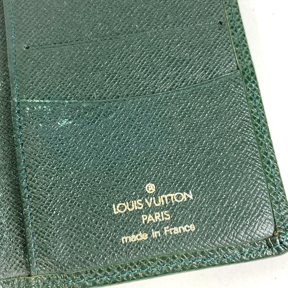 LOUIS VUITTON M30514 タイガ オーガナイザードゥポッシュ 名刺入れ パスケース 2つ折り カードケース タイガレザー ユニセックス エピセア グリーン