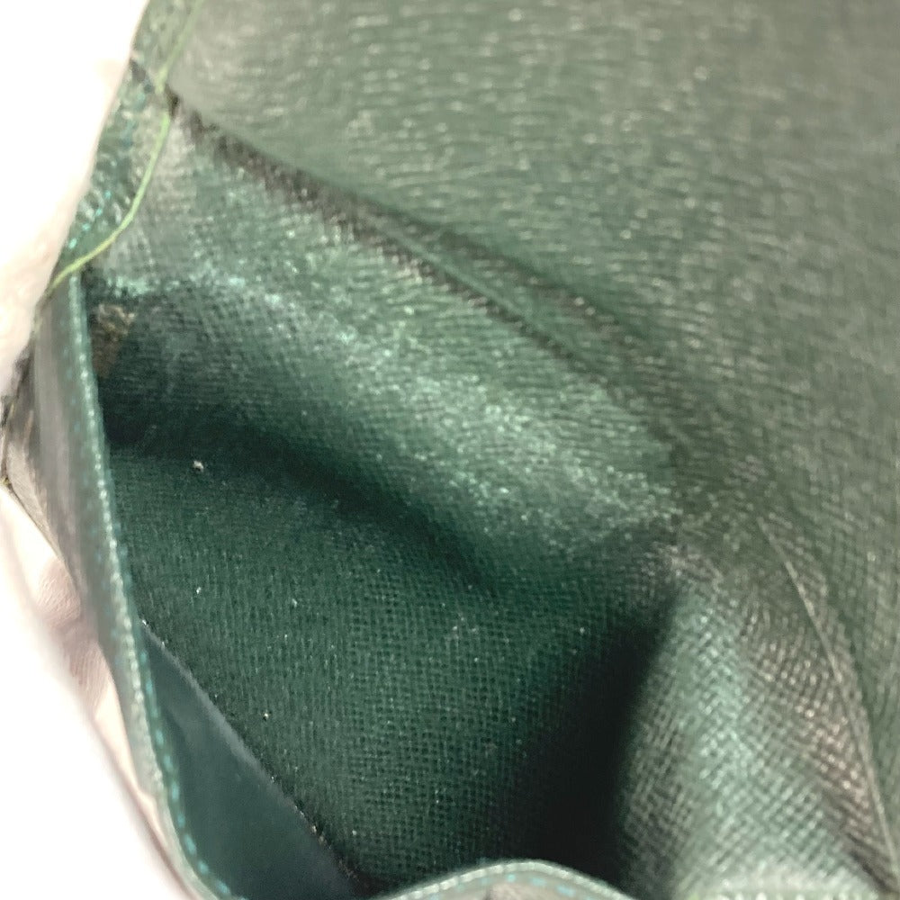 LOUIS VUITTON M30514 タイガ オーガナイザードゥポッシュ 名刺入れ パスケース 2つ折り カードケース タイガレザー ユニセックス エピセア グリーン