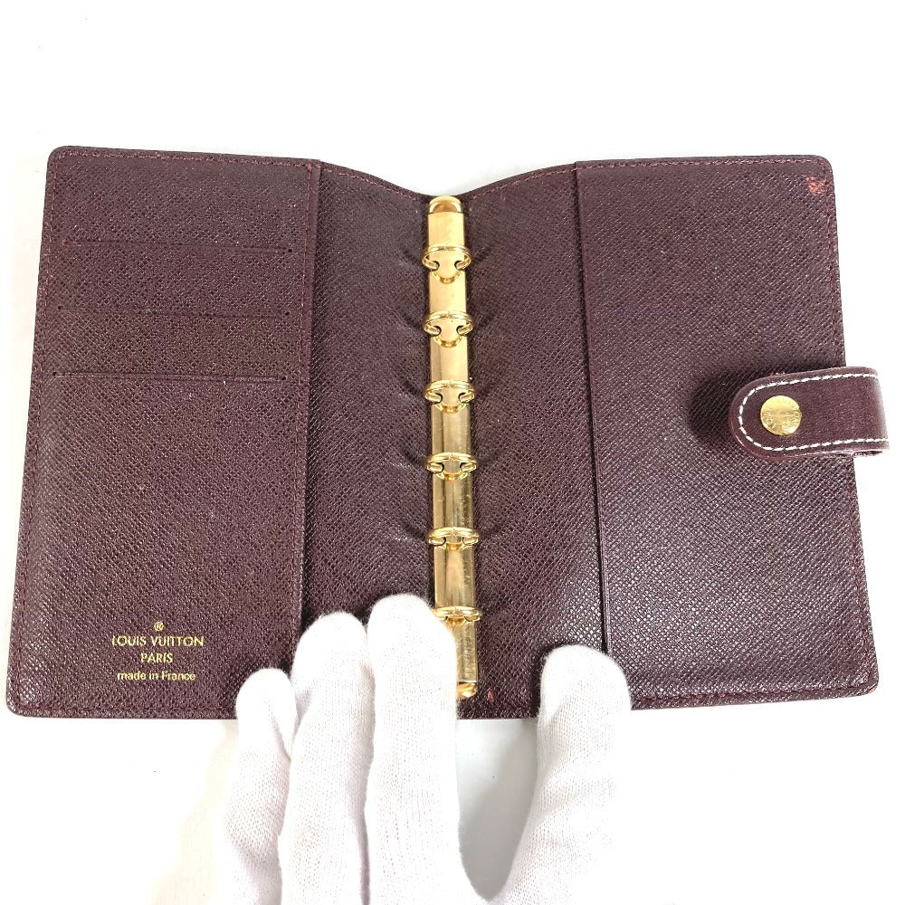 LOUIS VUITTON R21082 モノグラムイディール アジェンダPM アジェンダ PM ステーショナリー ケース ノート メモ帳 手帳カバー モノグラムイディール ユニセックス レッド