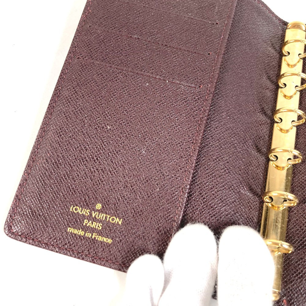 LOUIS VUITTON R21082 モノグラムイディール アジェンダPM アジェンダ PM ステーショナリー ケース ノート メモ帳 手帳カバー モノグラムイディール ユニセックス レッド