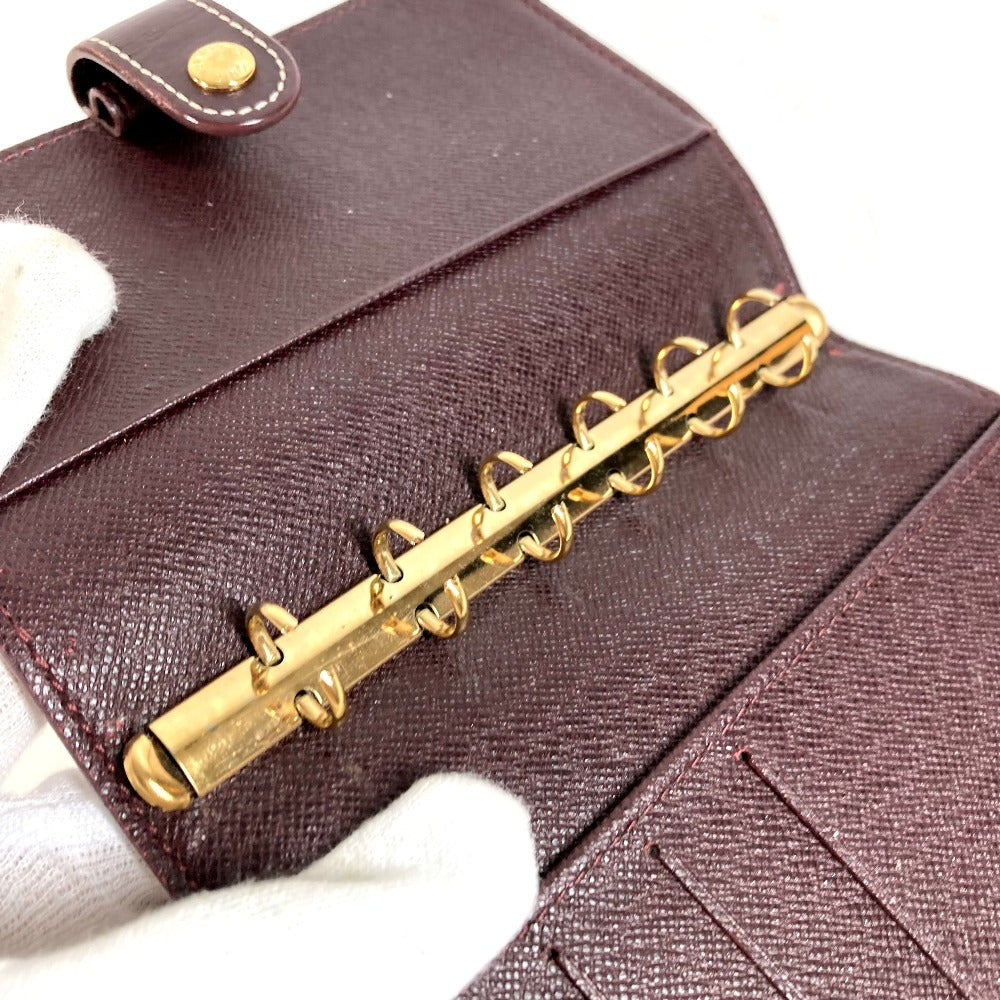 LOUIS VUITTON R21082 モノグラムイディール アジェンダPM アジェンダ PM ステーショナリー ケース ノート メモ帳 手帳カバー モノグラムイディール ユニセックス レッド