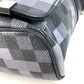 LOUIS VUITTON N40072 Damier Graphite Pixel District PM District PM Bag Sling Flap Shoulder Bag Damier Graphite Canvas Unisex Black
