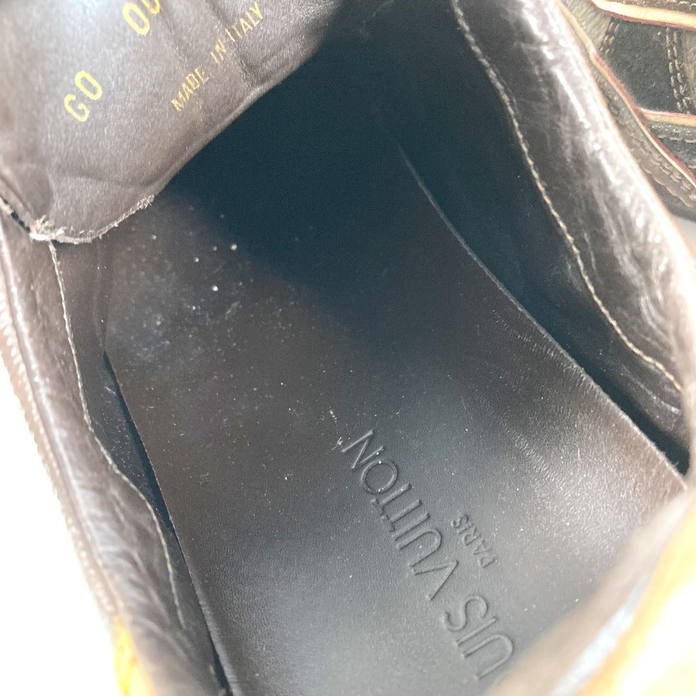 LOUIS VUITTON Unknown Monogram Lace-up Shoes Sneakers Monogram Vernis Men's Brown