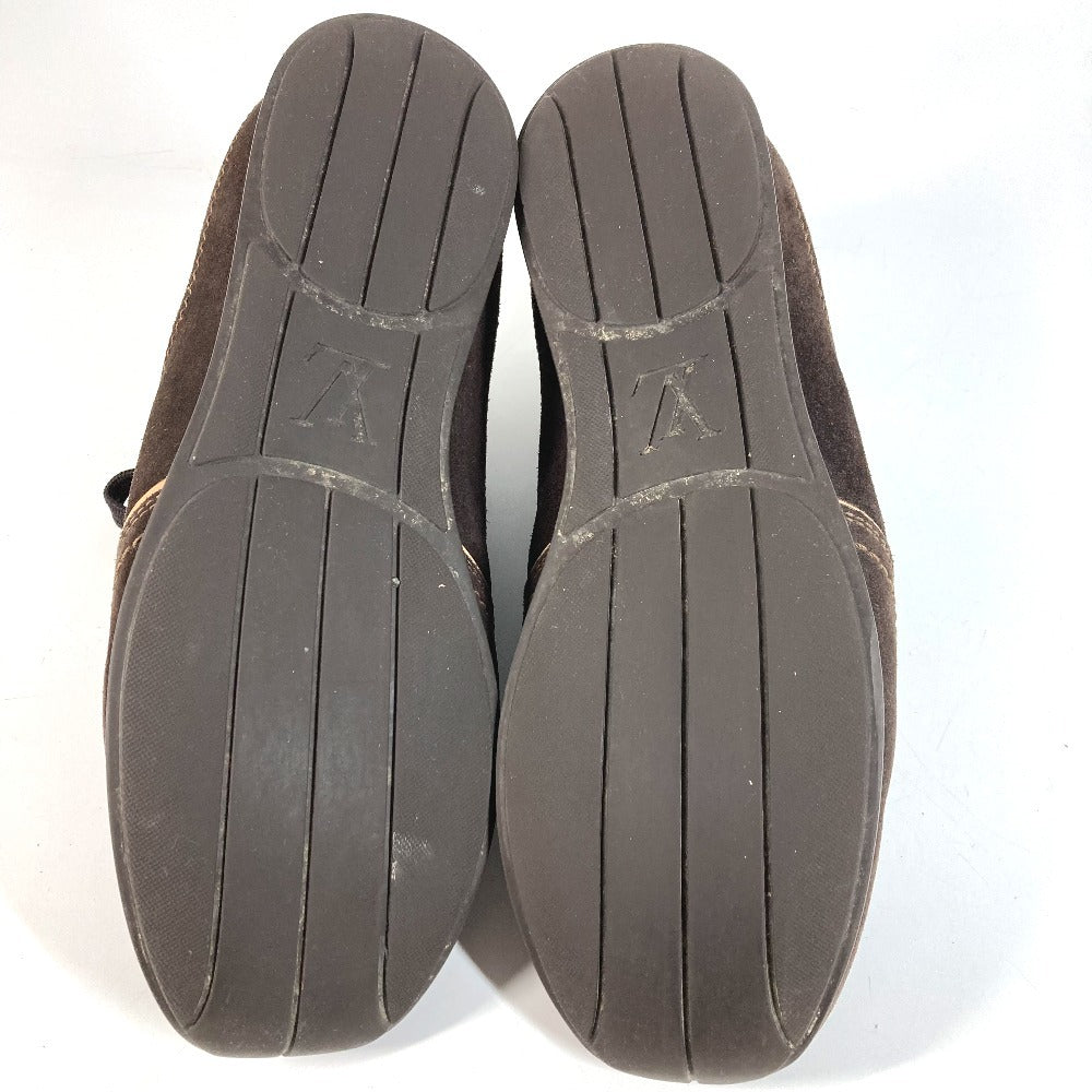 LOUIS VUITTON Unknown Monogram Lace-up Shoes Sneakers Monogram Vernis Men's Brown