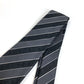 LOUIS VUITTON Unknown Logo Silk Tie Men's Black