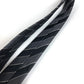 LOUIS VUITTON Unknown Logo Silk Tie Men's Black
