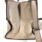 PRADA 2-Way Bag Triangle Logo Plate Handbag Shoulder Bag Crossbody Tote Bag Leather Unisex Beige