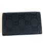GUCCI 04564 GG ロゴ 6連 6P 鍵 キーケース GGキャンバス/レザー ユニセックス ブラック