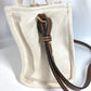 BALLY 6310434 Akelei Logo 2WAY Bag Shoulder Bag Tote Bag Handbag Cotton Unisex White