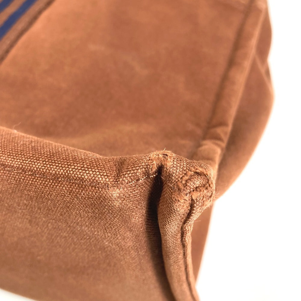 HERMES Fourre-Tout GM Fourre-Tout GM Handbag Bag Shoulder Bag Tote Bag Cotton Unisex Brown