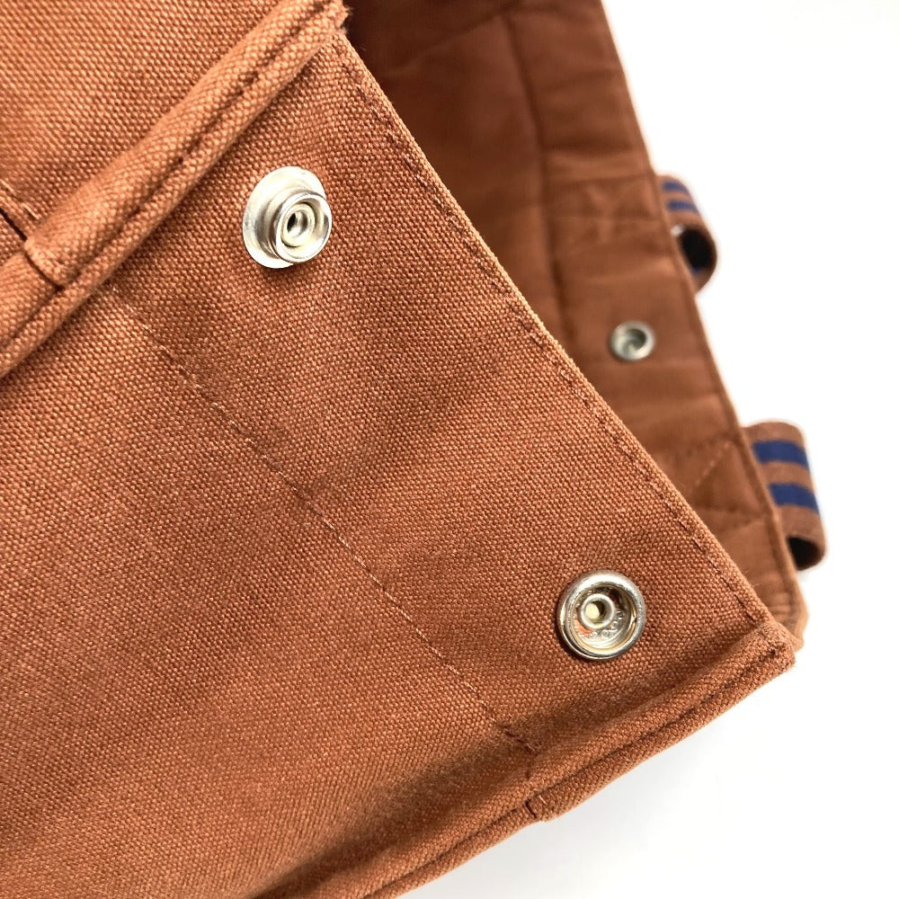 HERMES Fourre-Tout GM Fourre-Tout GM Handbag Bag Shoulder Bag Tote Bag Cotton Unisex Brown
