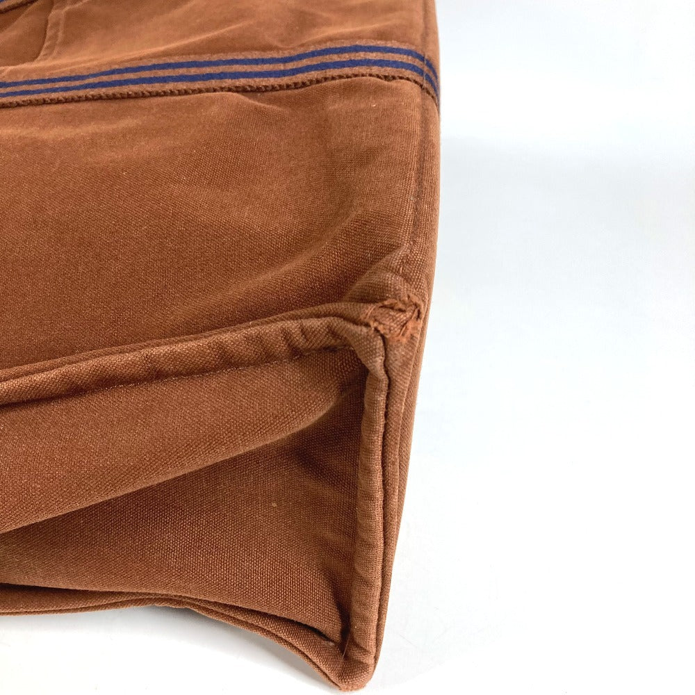 HERMES Fourre-Tout GM Fourre-Tout GM Handbag Bag Shoulder Bag Tote Bag Cotton Unisex Brown
