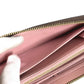 LOUIS VUITTON M41894 Monogram Zippy Wallet, Zippy Wallet, Long Wallet, Round Zipper, Long Wallet, Monogram Canvas, Unisex, Rose Ballerine, Brown