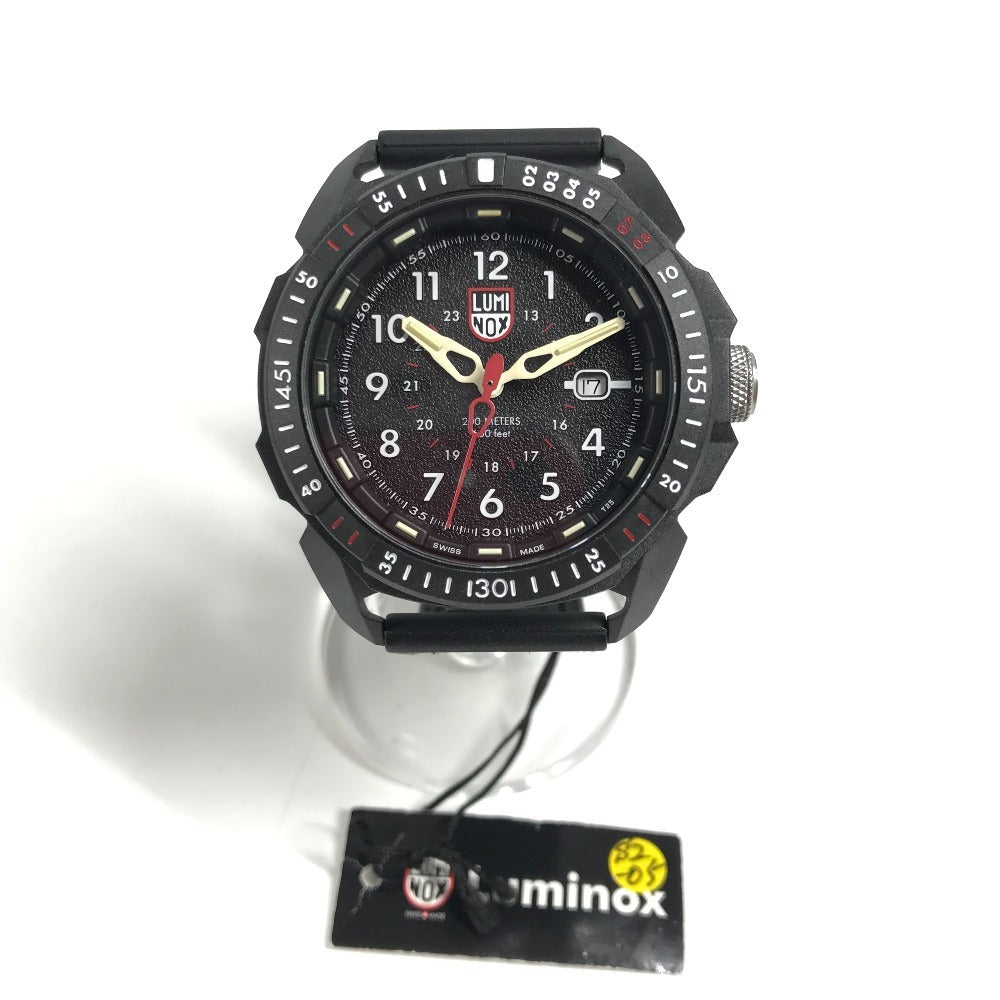 LUMINOX 1001 ミリタリーウォッチ アイスサー アークティック icesar arctic 46mm military watch メンズウォッチ ウォッチ 腕時計 カーボン メンズ ブラック