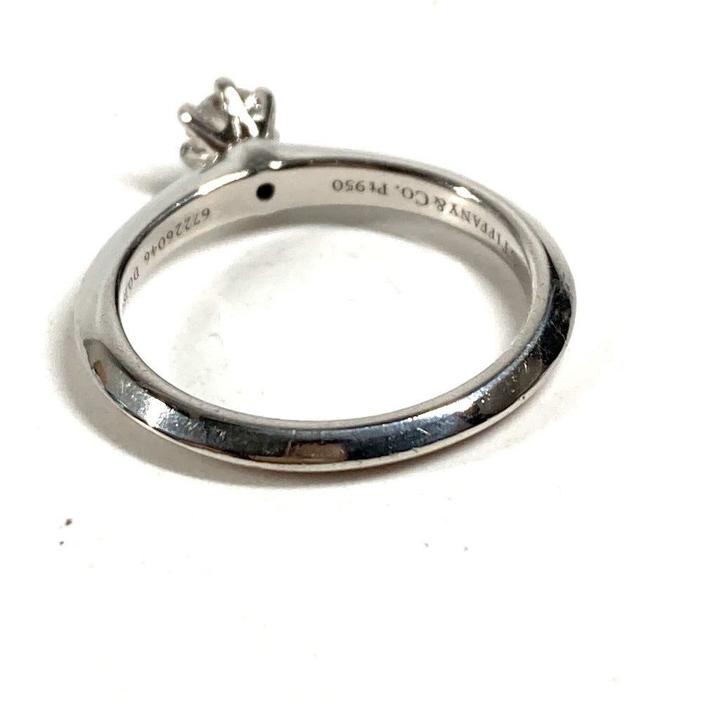 TIFFANY&Co. D0.18ct 1PD ダイヤ ダイヤモンド アクセサリー ジュエリー プラチナ リング・指輪 Pt950 レディース シルバー