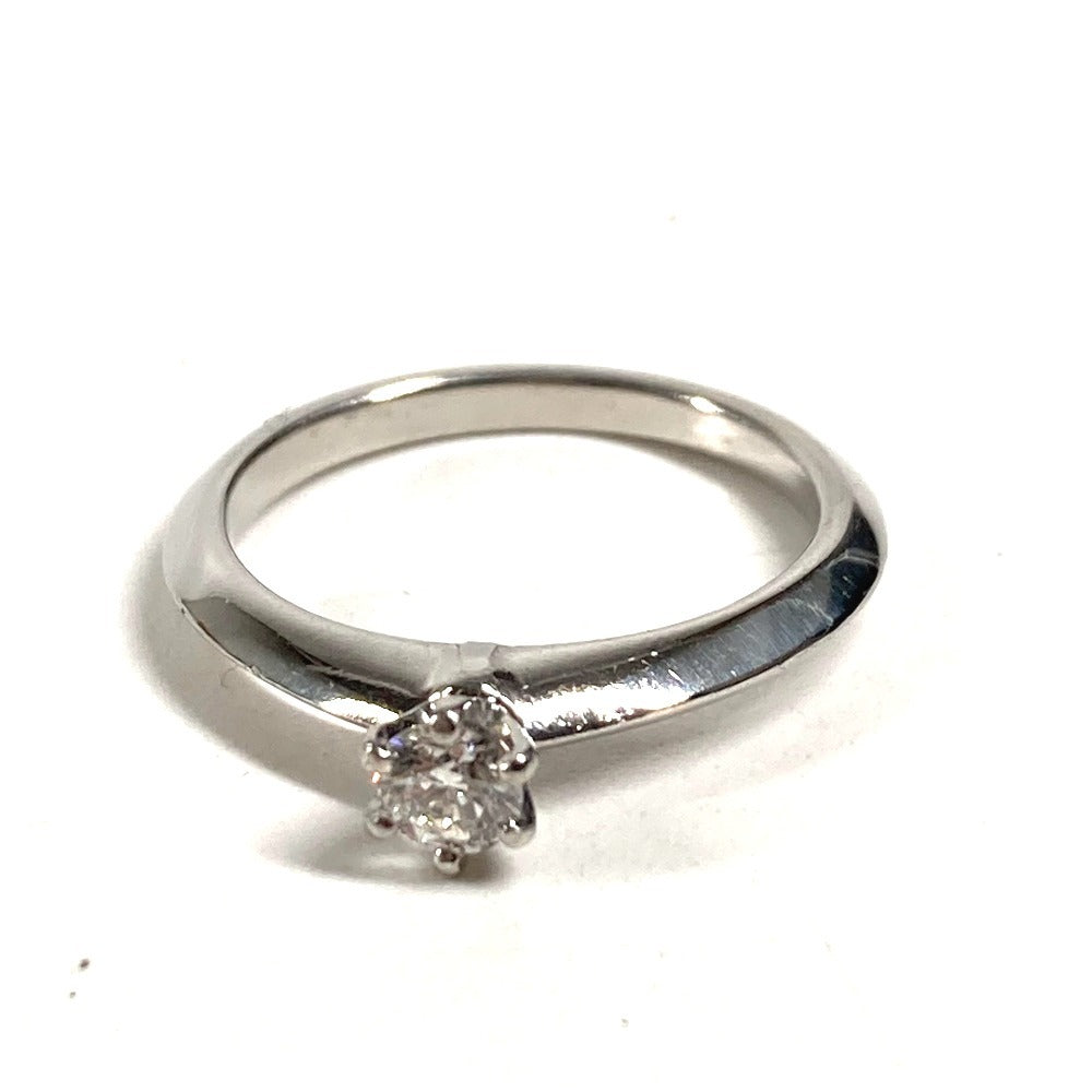 TIFFANY&Co. D0.18ct 1PD ダイヤ ダイヤモンド アクセサリー ジュエリー プラチナ リング・指輪 Pt950 レディース シルバー