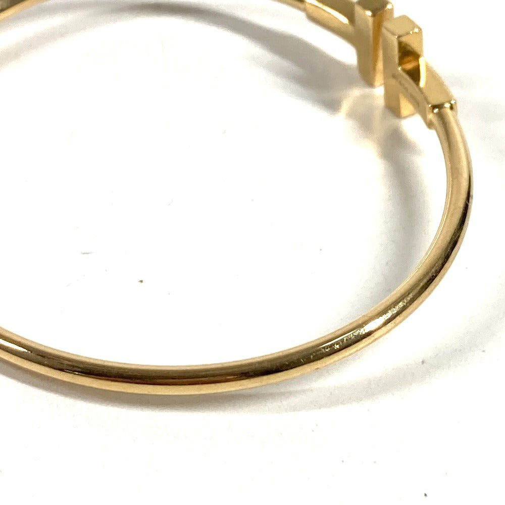 TIFFANY&Co. K18 金 18K ダイヤモンド ダイヤ Tワイヤー アクセサリー ジュエリー ブレスレット ブレス バングル YG750 レディース ゴールド