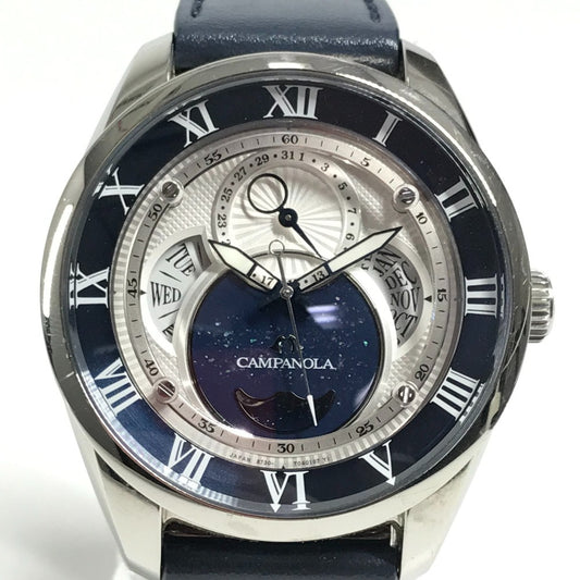 CITIZEN 8730-T026885 Campanola นาฬิกาข้อมือบุรุษ นาฬิกา SS ผู้ชาย สีกรมท่า