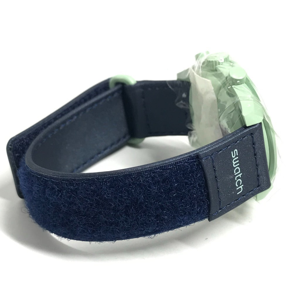 Swatch SO33G100 OMEGA オメガ コラボ MISSION ON EARTH ムーンスウォッチ メンズウォッチ 地球 ウォッチ 腕時計 メンズ グリーン