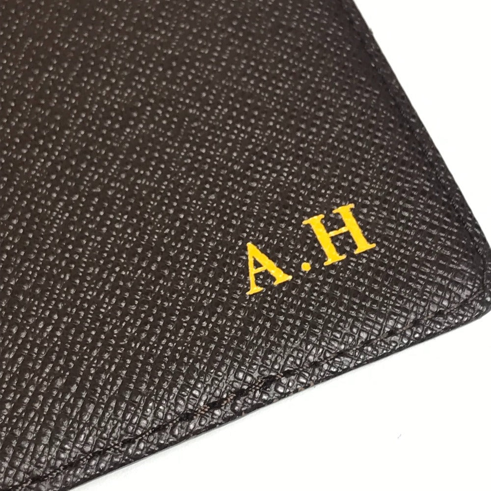 LOUIS VUITTON R20703 Damier Agenda Posh System planner, bi-fold, stationery Notebook cover Damier Canvas Ebene Brown Used