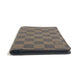 LOUIS VUITTON R20703 Damier Agenda Posh System planner, bi-fold, stationery Notebook cover Damier Canvas Ebene Brown Used