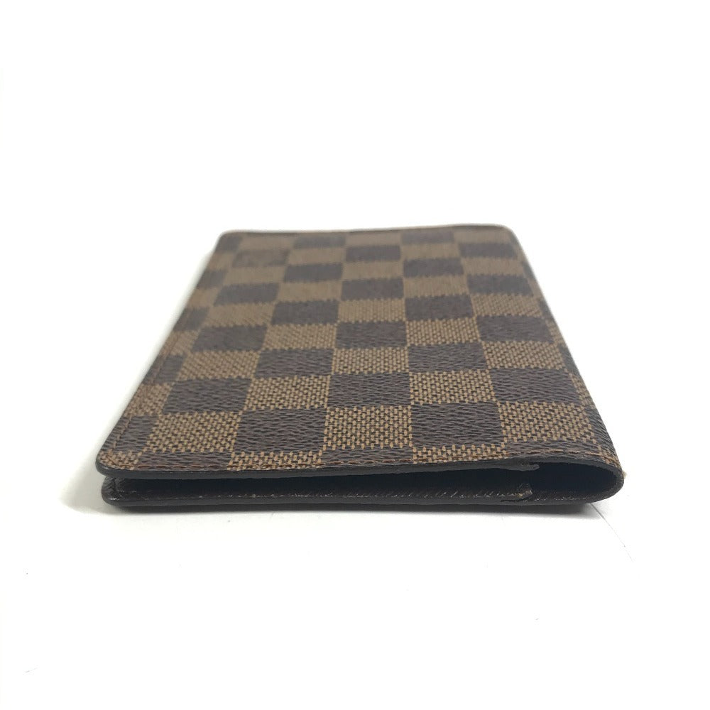 LOUIS VUITTON R20703 Damier Agenda Posh System planner, bi-fold, stationery Notebook cover Damier Canvas Ebene Brown Used
