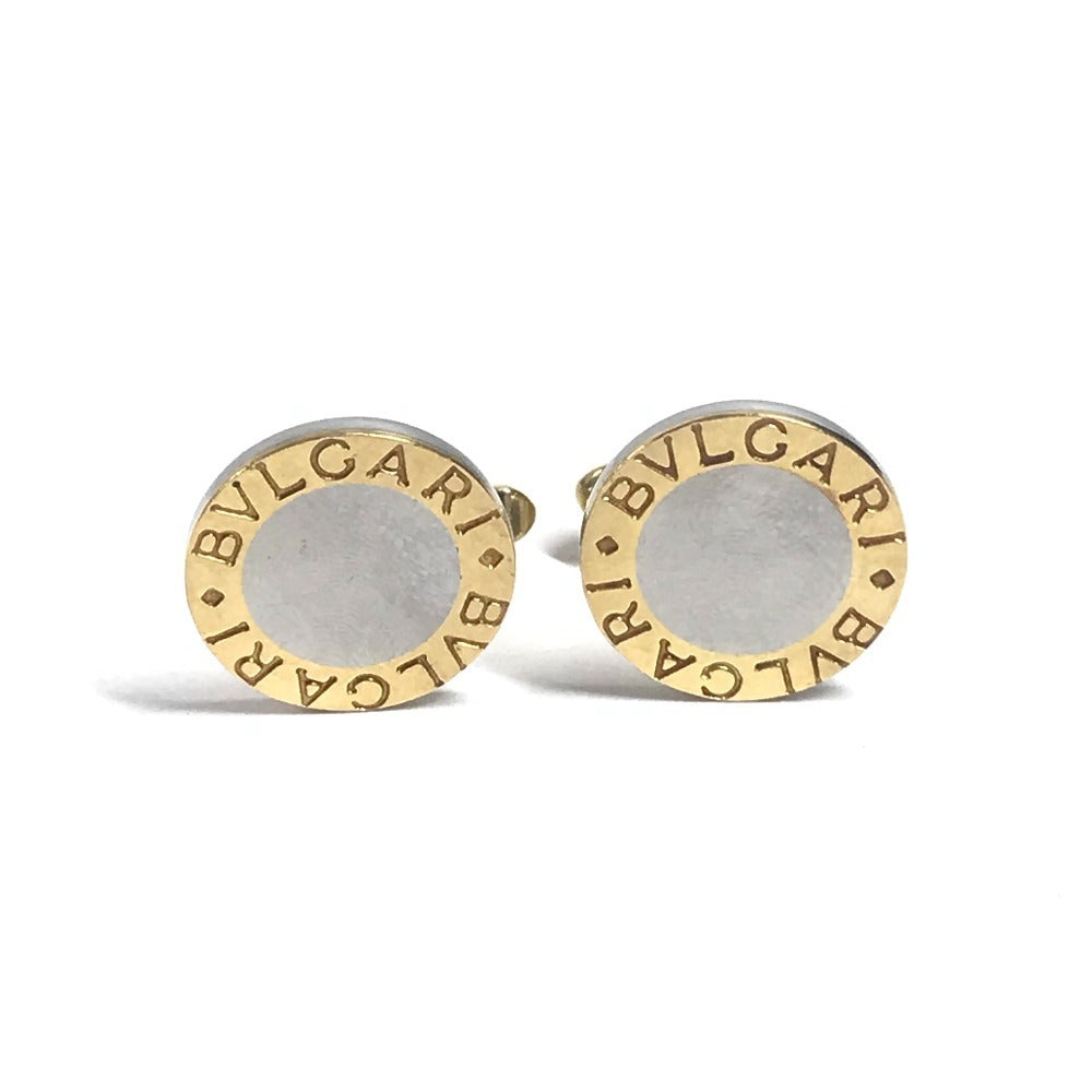 BVLGARI K18 Gold 18K BVLGARI BVLGARI logo Accessories Jewelry Combination cuffs K18 / SS Gold/Silver Used