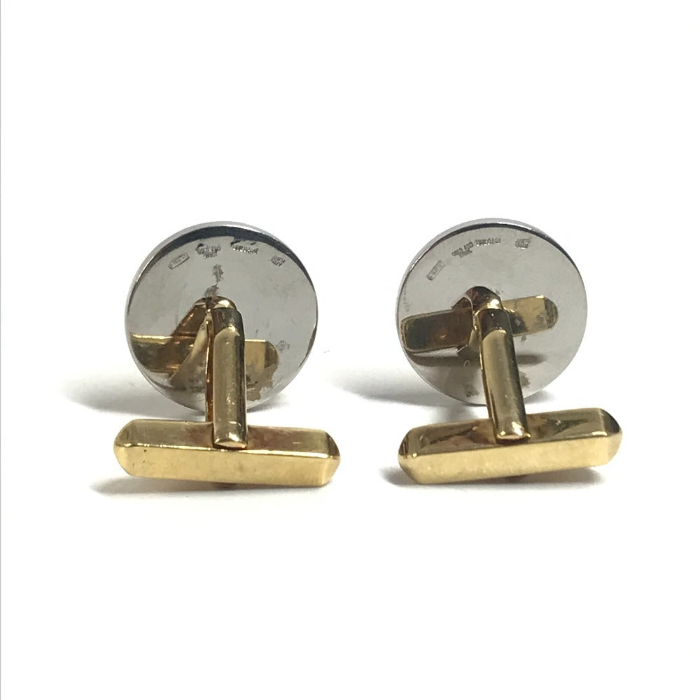 BVLGARI K18 Gold 18K BVLGARI BVLGARI logo Accessories Jewelry Combination cuffs K18 / SS Gold/Silver Used