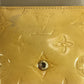 LOUIS VUITTON 不明 MonogramVernis Walker Pochette Bag Shoulder Bag Trifold wallet MonogramVernisCanvas Beige Used