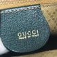 GUCCI 000 123 Old Gucci vintage Bamboo 2-Way Bag, Handbag, Shoulder Bag Shoulder Bag Leather / suede Green Used
