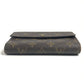 LOUIS VUITTON M61202 Monogram Porte TresorEtui Papie Wallet Flap Wallet Trifold wallet MonogramCanvas Brown Used