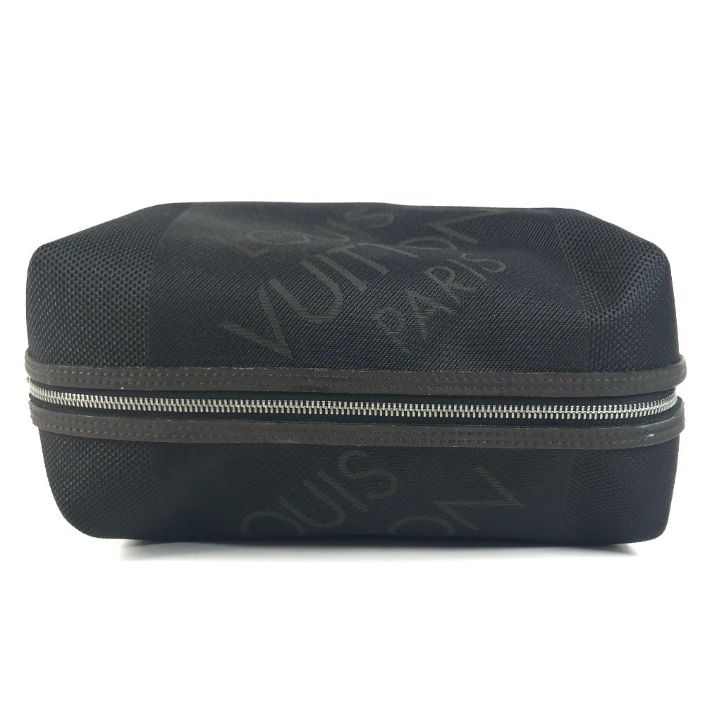 LOUIS VUITTON M93091 Damier Geant Trousse Albatross Pouch Clutch bag Cluch Bag Damier GeantCanvas Black Used
