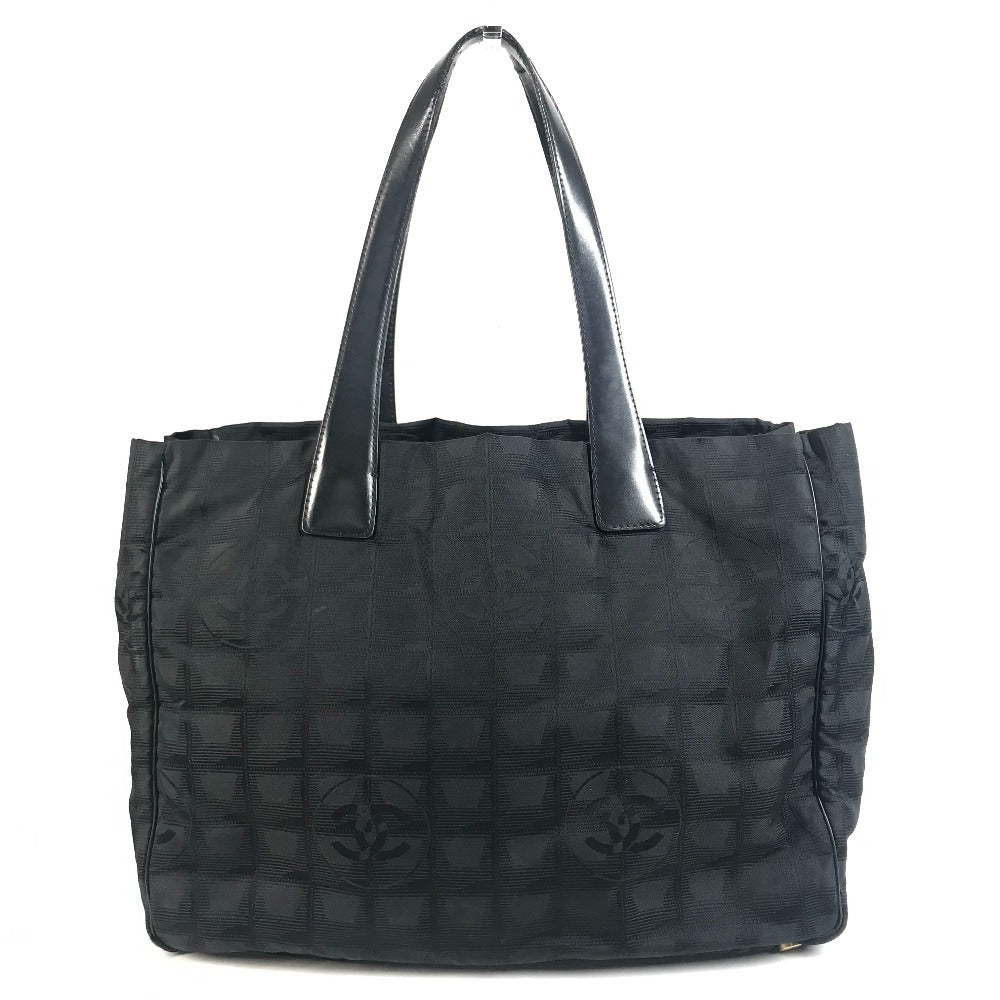 CHANEL A15991 CC CC Mark logo New Travel Line MM New Travel Line MM Shoulder bag, handbag, shoulder bag Tote Bag Nylon / Leather Black Used