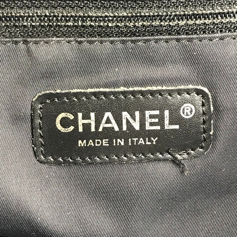 CHANEL A15991 CC CC Mark logo New Travel Line MM New Travel Line MM Shoulder bag, handbag, shoulder bag Tote Bag Nylon / Leather Black Used