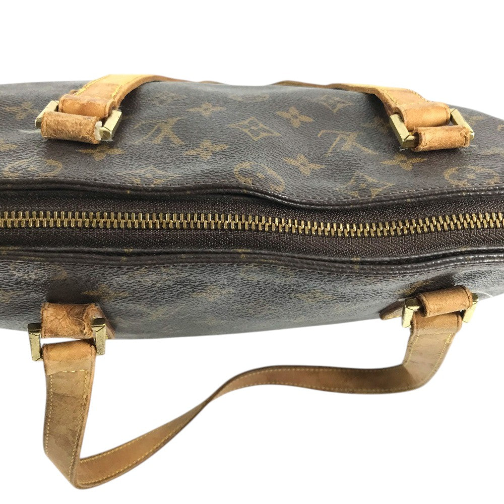 LOUIS VUITTON M51151 Monogram Cabas Mezzo Cabas Mezzo Bag Tote Bag shawl Shoulder Bag MonogramCanvas Brown Used