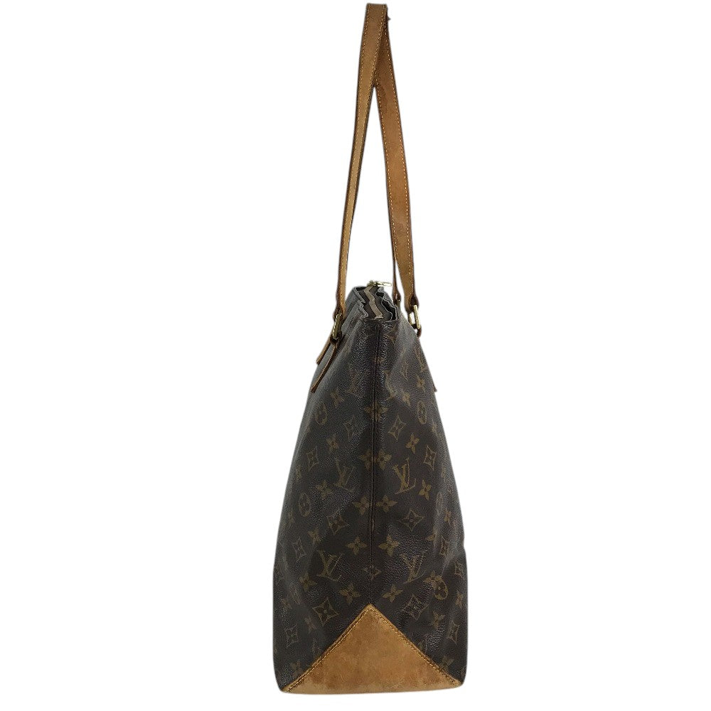 LOUIS VUITTON M51151 Monogram Cabas Mezzo Cabas Mezzo Bag Tote Bag shawl Shoulder Bag MonogramCanvas Brown Used