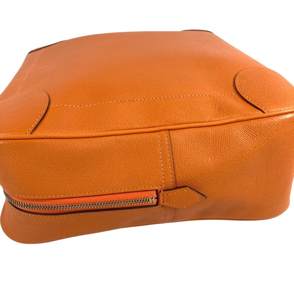 HERMES Plume 32 Plume 32 Tote bag, handbag, business bag Hand Bag Epsom Orange/GoldHardware Used