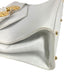 VERSACE vintage medusa logo Bag Flap Tote Bag Hand Bag Leather WhiteBased/Gold Used