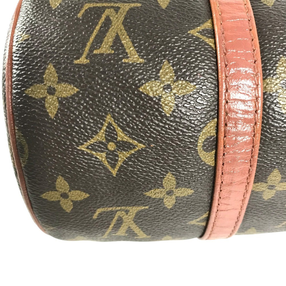 LOUIS VUITTON M51365 Monogram Old Type Papillon30 Papillon 30 Shoulder bag, cylindrical shape, with pouch. Hand Bag MonogramCanvas Brown Used