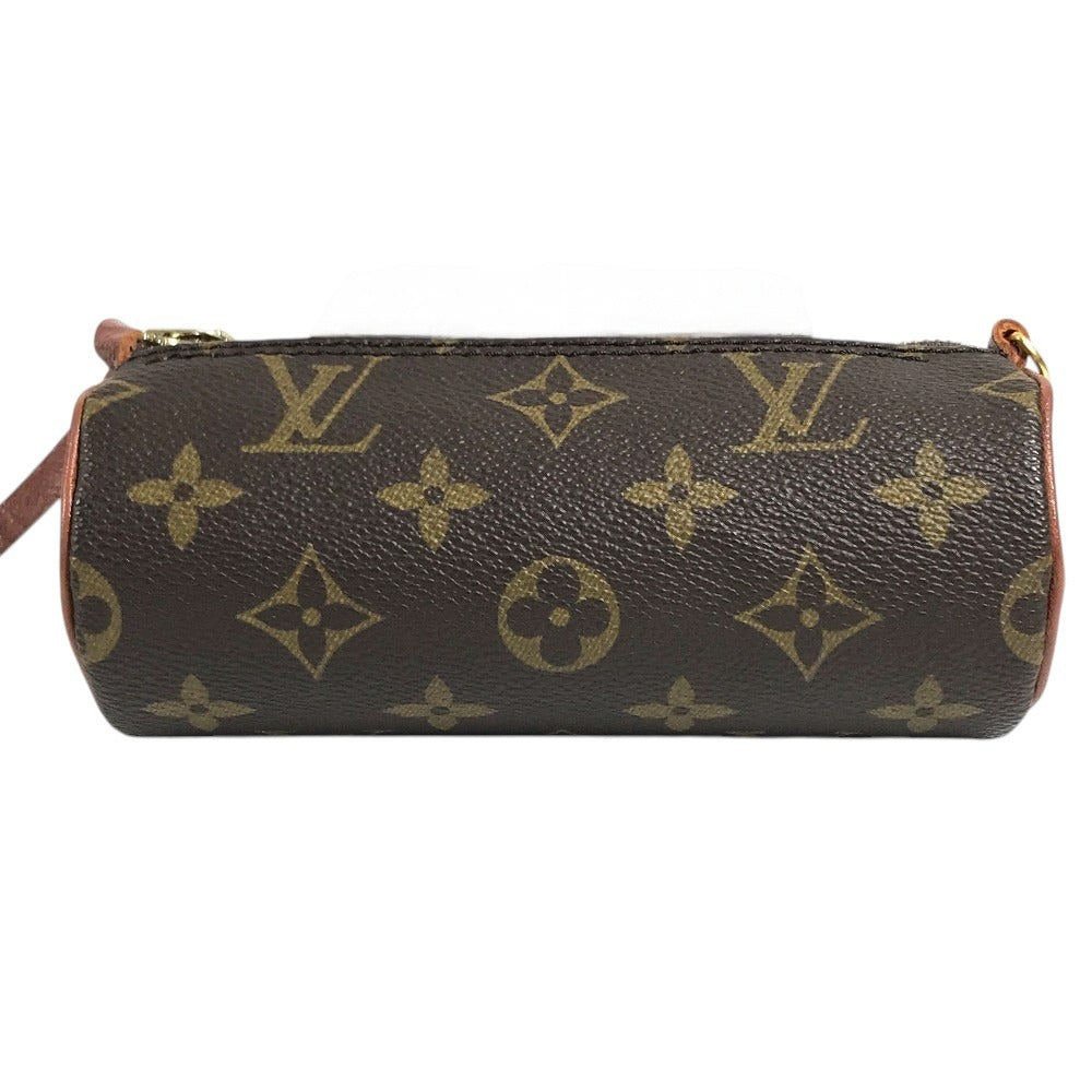 LOUIS VUITTON M51365 Monogram Old Type Papillon30 Papillon 30 Shoulder bag, cylindrical shape, with pouch. Hand Bag MonogramCanvas Brown Used