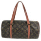LOUIS VUITTON M51365 Monogram Old Type Papillon30 Papillon 30 Shoulder bag, cylindrical shape, with pouch. Hand Bag MonogramCanvas Brown Used
