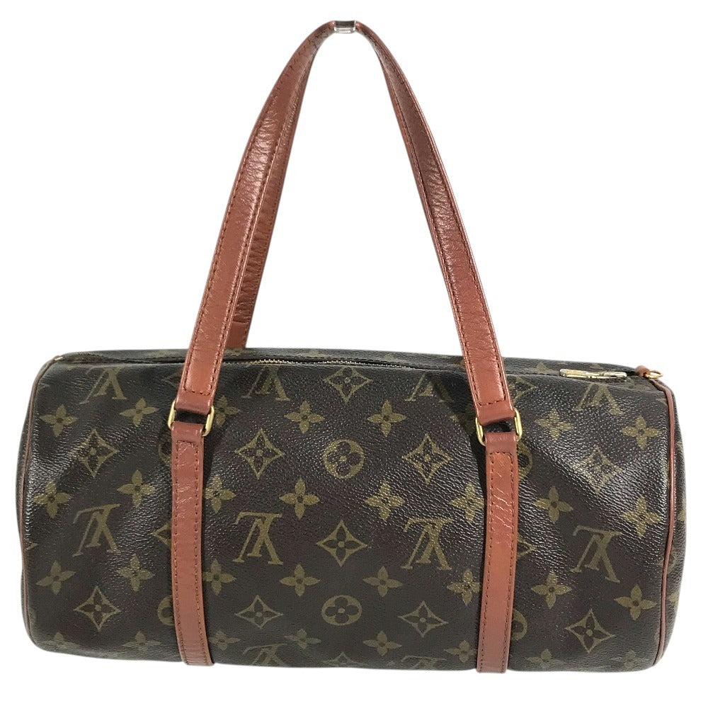 LOUIS VUITTON M51365 Monogram Old Type Papillon30 Papillon 30 Shoulder bag, cylindrical shape, with pouch. Hand Bag MonogramCanvas Brown Used