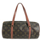 LOUIS VUITTON M51365 Monogram Old Type Papillon30 Papillon 30 Shoulder bag, cylindrical shape, with pouch. Hand Bag MonogramCanvas Brown Used