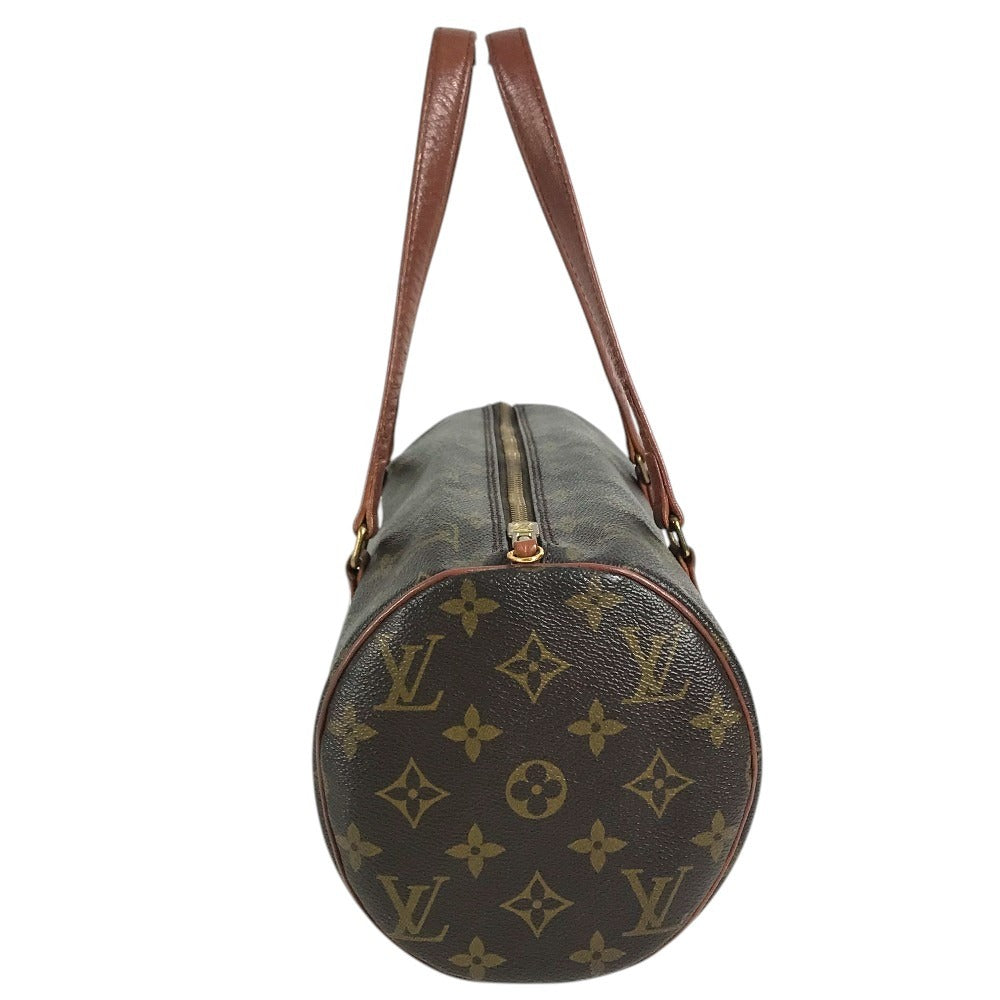 LOUIS VUITTON M51365 Monogram Old Type Papillon30 Papillon 30 Shoulder bag, cylindrical shape, with pouch. Hand Bag MonogramCanvas Brown Used