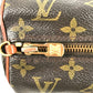 LOUIS VUITTON M51365 Monogram Old Type Papillon30 Papillon 30 Shoulder bag, cylindrical shape, with pouch. Hand Bag MonogramCanvas Brown Used