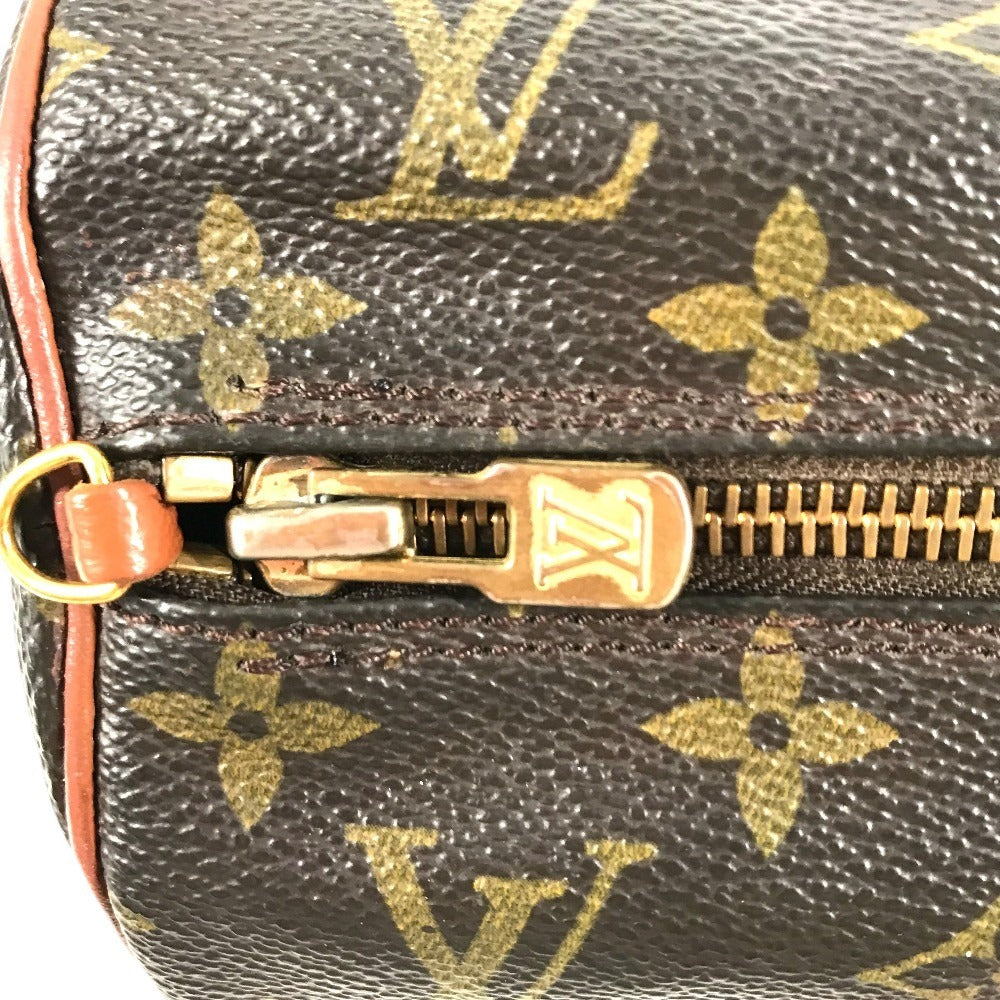 LOUIS VUITTON M51365 Monogram Old Type Papillon30 Papillon 30 Shoulder bag, cylindrical shape, with pouch. Hand Bag MonogramCanvas Brown Used
