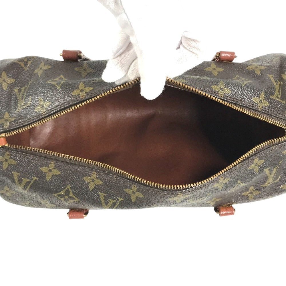 LOUIS VUITTON M51365 Monogram Old Type Papillon30 Papillon 30 Shoulder bag, cylindrical shape, with pouch. Hand Bag MonogramCanvas Brown Used