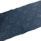 LOUIS VUITTON 不明 fringe charpes logomania mix Stole/Shawl Accessories Scarf wool / silk Dark Gray Based Used